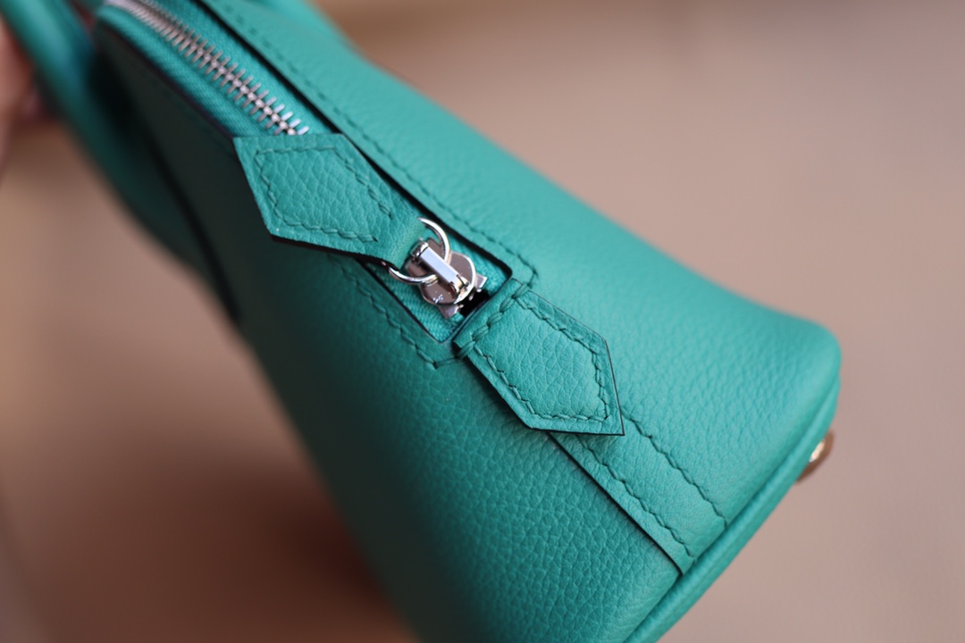 에르메스 미니 볼리드백 베르트베로나 은장 에버컬러